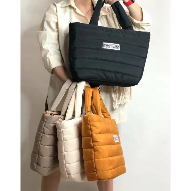 کیف کاپشنی زنانه بزرگ — تصویر ۲