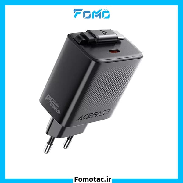 شارژر دیواری 30W GaN ایس فست (ACEFAST) مدل A110 – همراه کابل جمع شونده — تصویر ۴