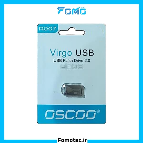 فلش مموری 32 گیگابایتی USB2.0 اوسکو(OSCOO) مدل R007 — تصویر ۳