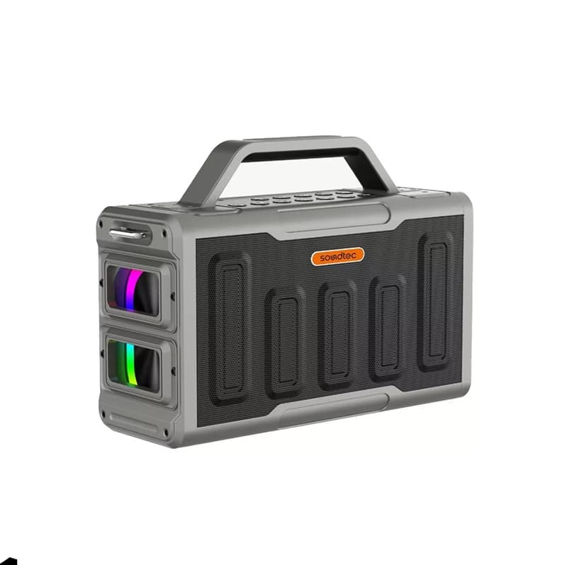 اسپیکر بلوتوثی پرودو مدل Porodo STPS100 TWS party speaker — تصویر ۵