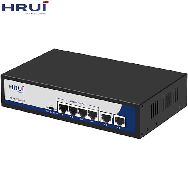 سوئیچ PoE اچ ار یو ای HRUI HR900-AF-42N — تصویر ۱۲