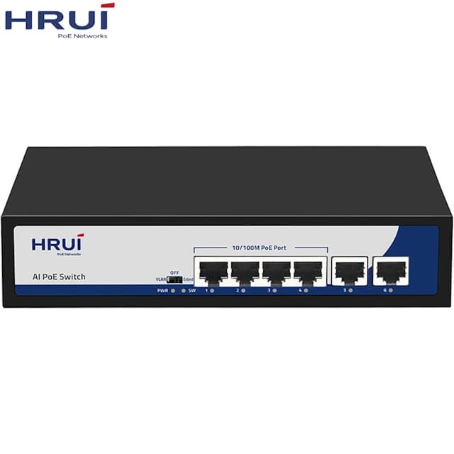 سوئیچ PoE اچ ار یو ای HRUI HR900-AF-42N — تصویر ۱۱