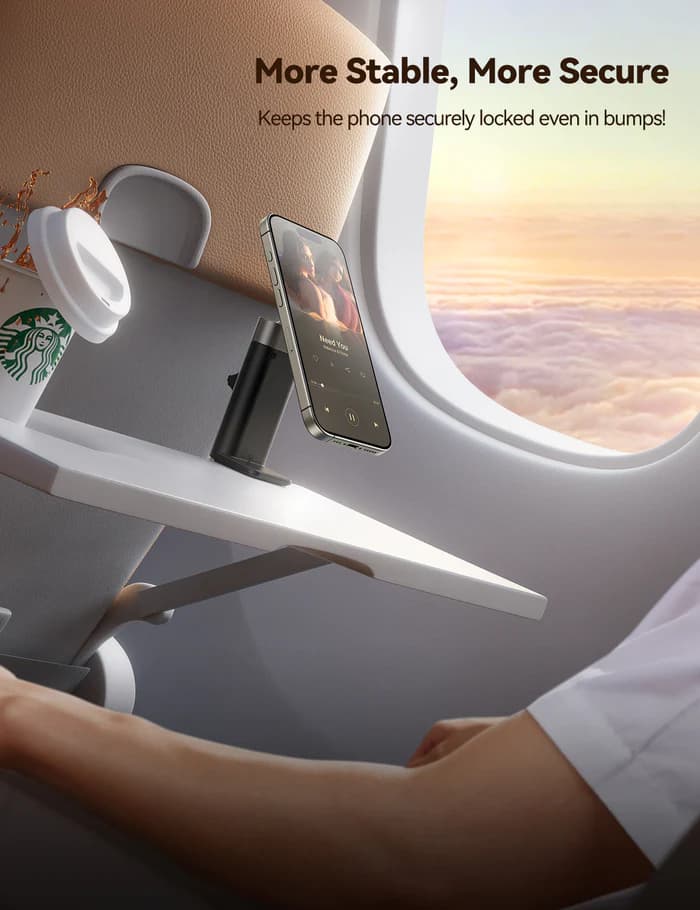 پایه نگهدارنده مغناطیسی گوشی مسافرتی جویروم مدل Joyroom JR-ZS413 magnetic travel holder — تصویر ۱۱