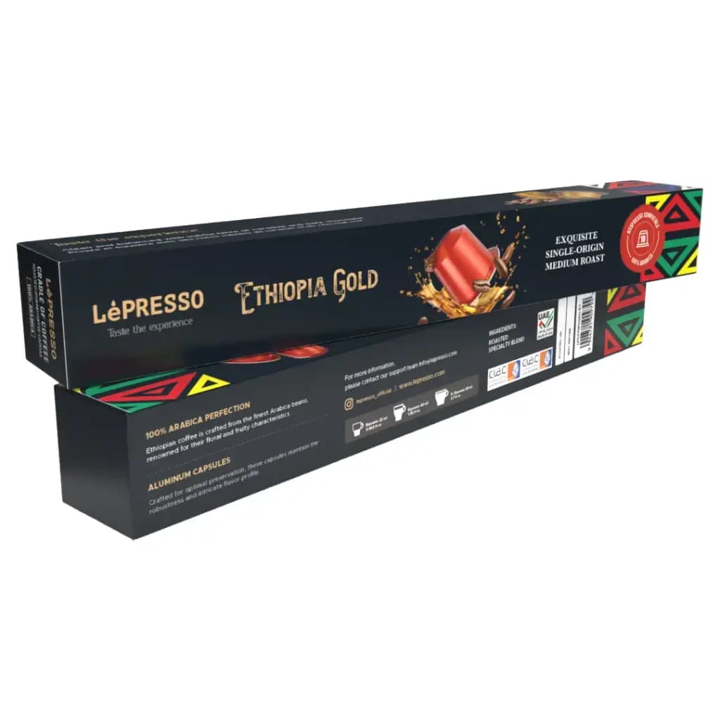 کپسول قهوه لپرسو مدل Lepresso LPCFFM0040-ET Ethiopia Gold — تصویر ۵