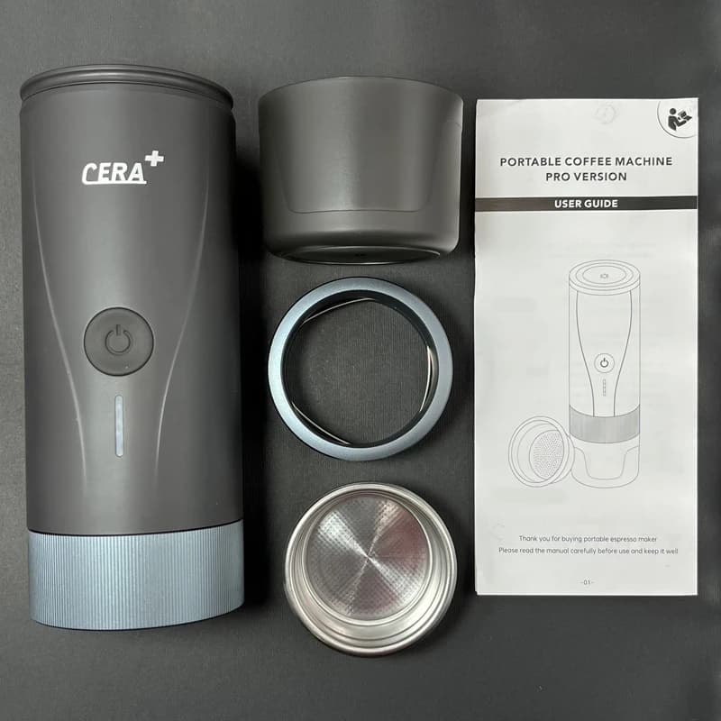 اسپرسوساز شارژی سراپلاس (به همراه پایه) مدل Cera plus PCM04A portable espresso maker — تصویر ۱۰
