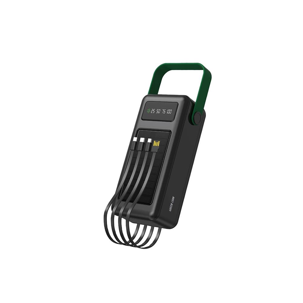 پاوربانک 50000 میلی آمپر گرین لاین Green Lion GNSLRPB50K Solar Max 50000mAh Powerbank