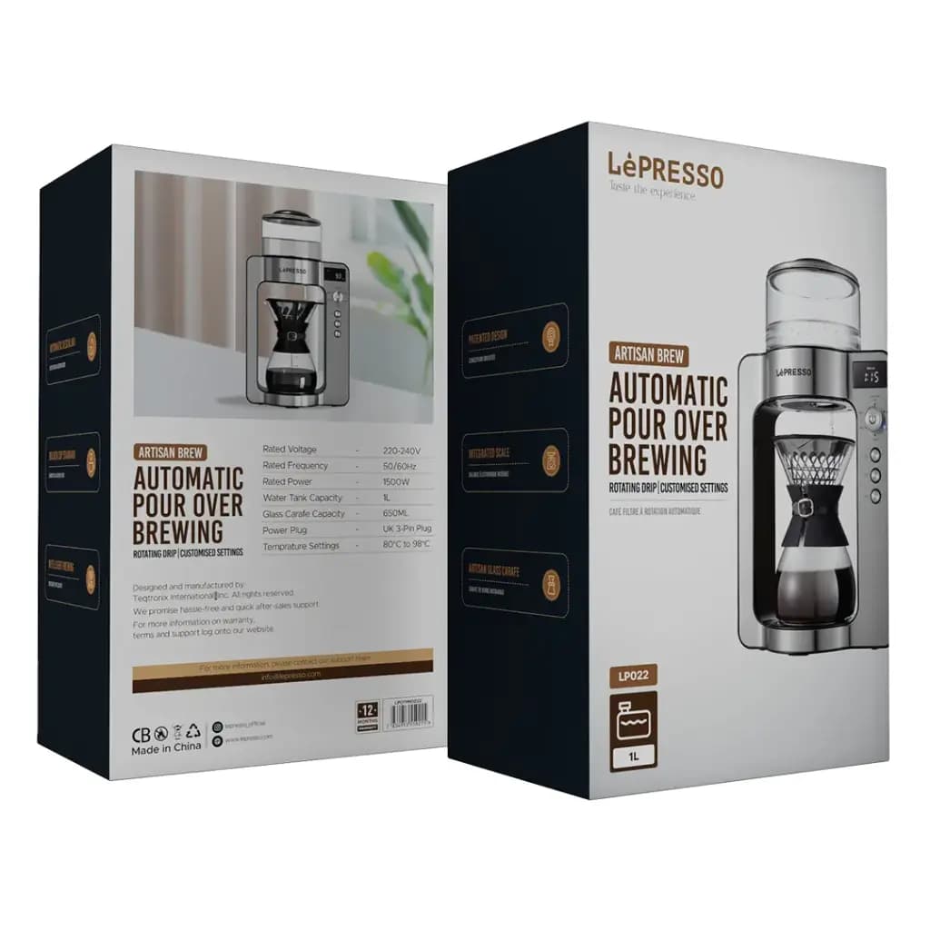 اسپرسو و نسپرسو ساز لپرسو مدل Lepresso LPCFFM0022 Automatic Pour Over Brewing — تصویر ۸