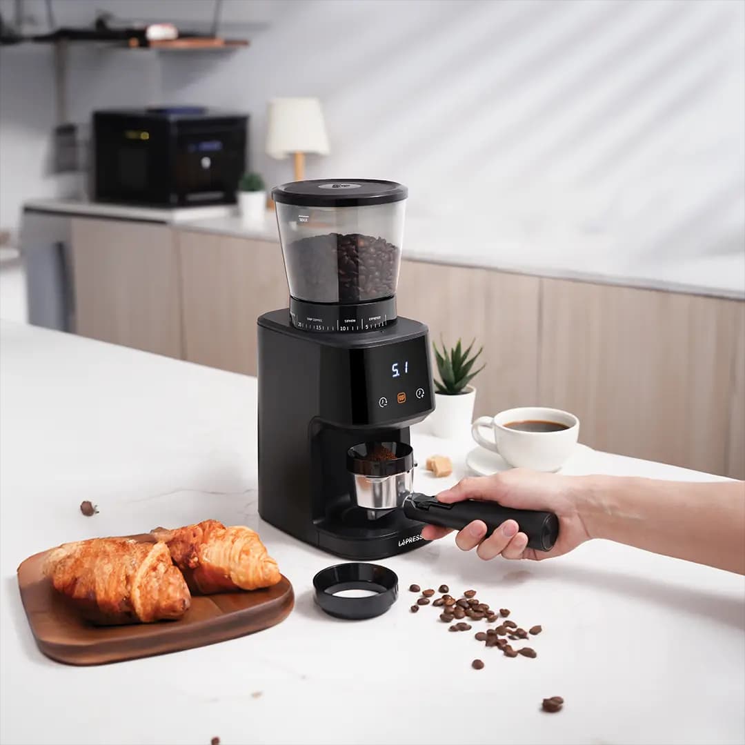 آسیاب قهوه لپرسو مدل Lepresso LPCFFM0028 Conical Burr Grinder — تصویر ۱۱