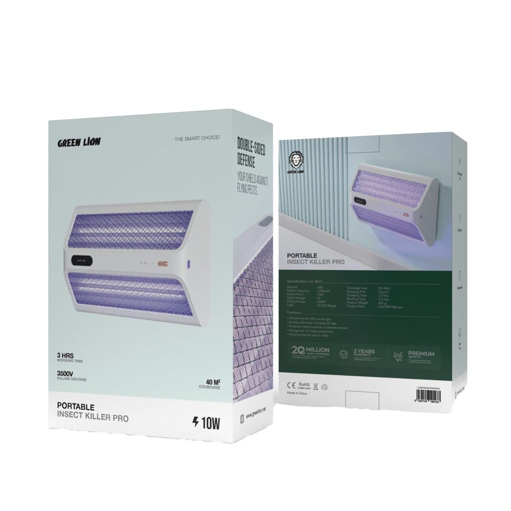 حشره کش قابل حمل گرین لاین Green lion GNPINSKP10 insect killer pro — تصویر ۹