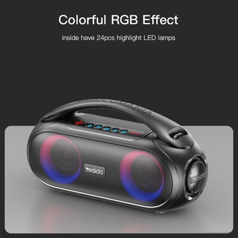 اسپیکر بلوتوثی قابل حمل یسیدو مدل Yesido YSW19 speaker — تصویر ۷
