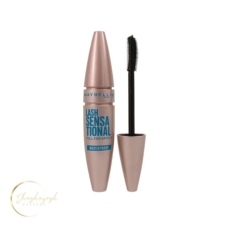 ریمل ضد آب حجمدهنده و بلندکننده میبلین Maybelline Lash Sensational Waterproof Mascara — تصویر ۳