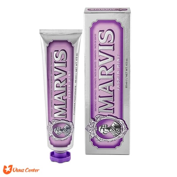 خمیر دندان یاس و نعناع مارویس مدل jasmin mint حجم 85 میل — تصویر ۲