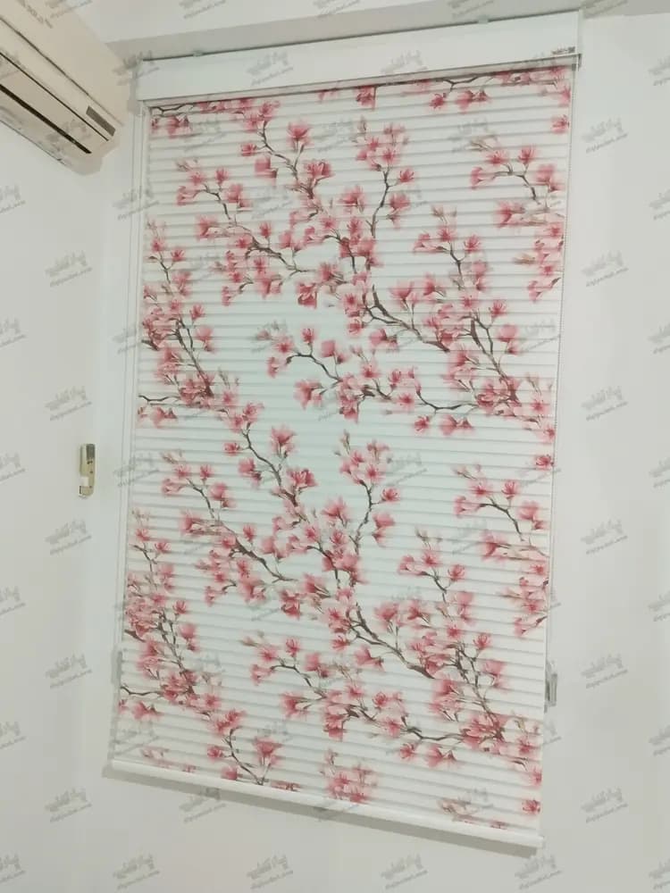 پرده تصویری طرح شکوفه کد 388 — تصویر ۵