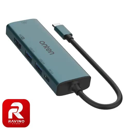 هاب USB-C و LAN مدل OTN-UC125