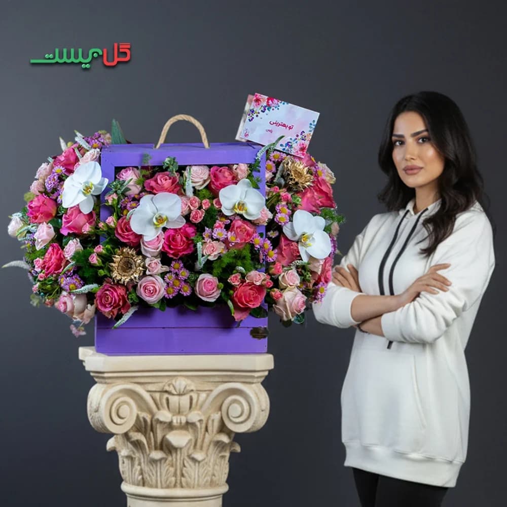 باکس گل آناهیتا | گل فروشی گل بیست — تصویر ۵