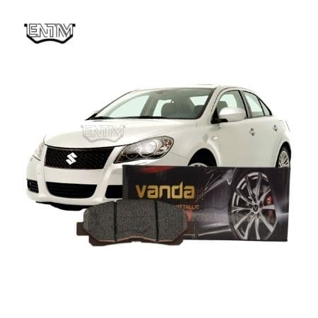 لنت ترمز جلو سوزوکی کیزاشی 2009-2014 برند وندا (VANDA)