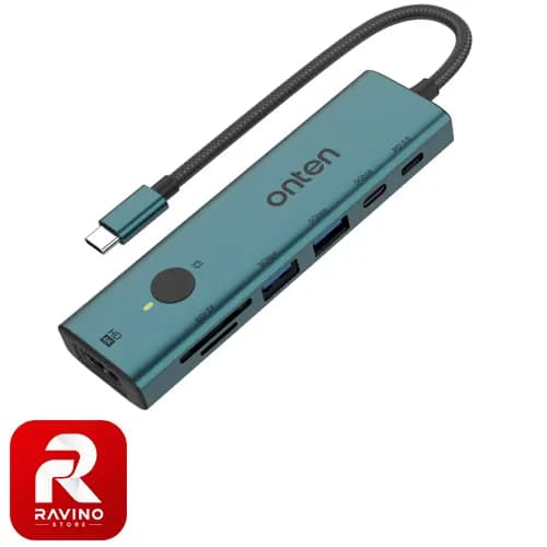 هاب USB-C اونتن مدل OTN-UC127+