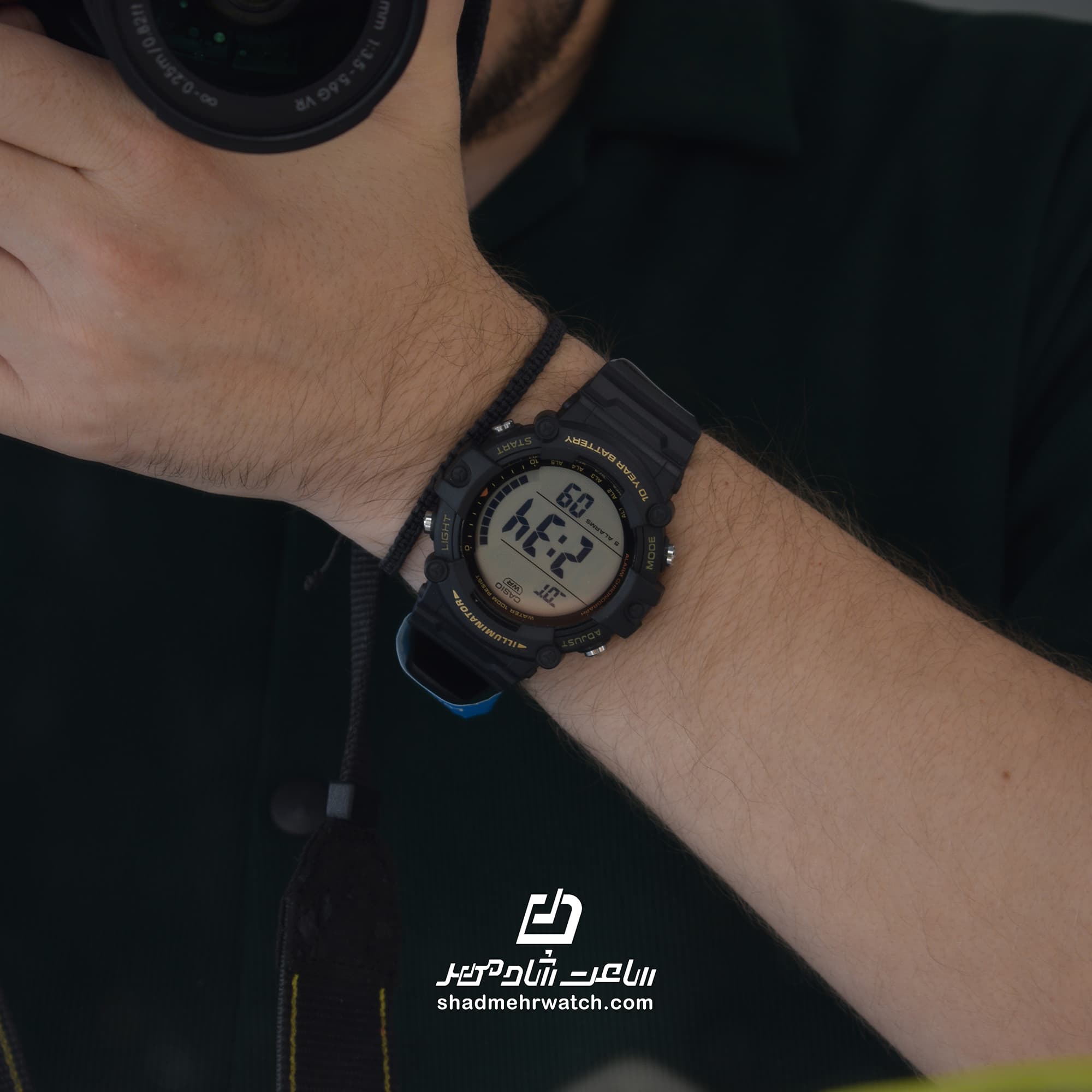 ساعت مچی کاسیو (Casio) مدل AE-1500WH-1AV — تصویر ۴