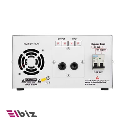 استابلایزر برق تک فاز مدل EVR-10KVA البیز — تصویر ۳