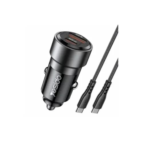 شارژر فندکی 60 وات یسیدو مدل Y55 به همراه کابل USB-C — تصویر ۱۲