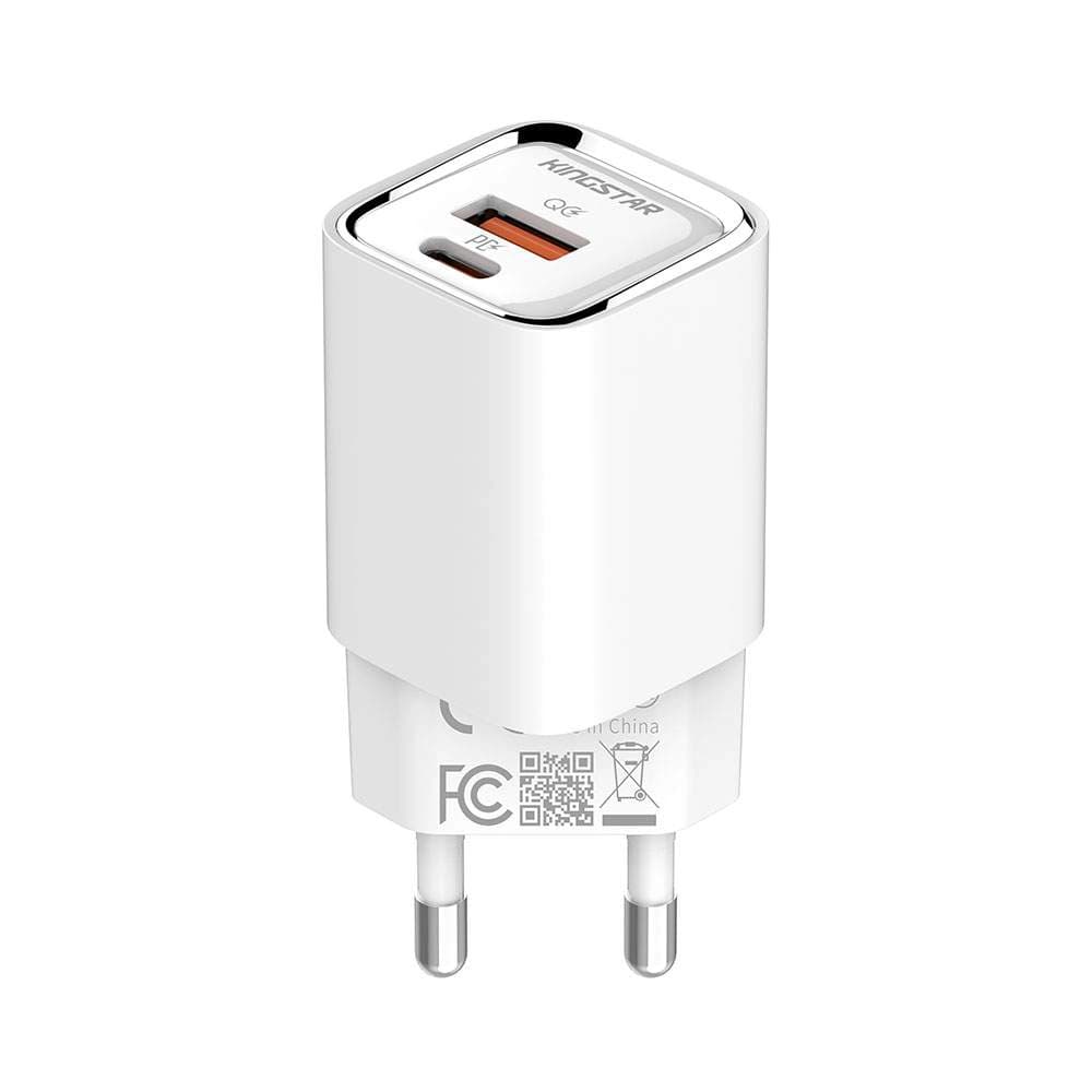 شارژر 30 وات کینگ استار مدل Kingstar KW180PD همراه با کابل تایپ سی — تصویر ۸