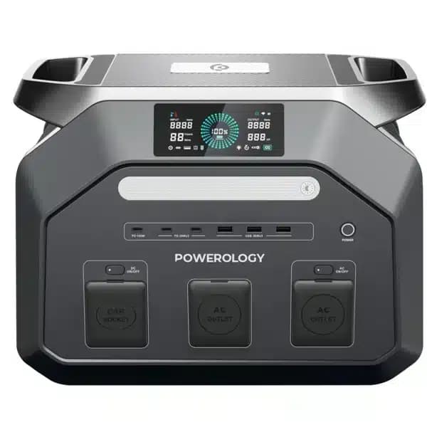 پاور استیشن پاورولوژیDynamic1800 توان ۱۸۰۰ وات قابل حمل مدل PWP1800WBK — تصویر ۵