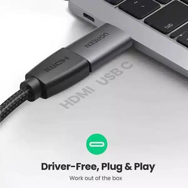 مبدل USB-C به HDMI یوگرین مدل US320-70450 — تصویر ۴