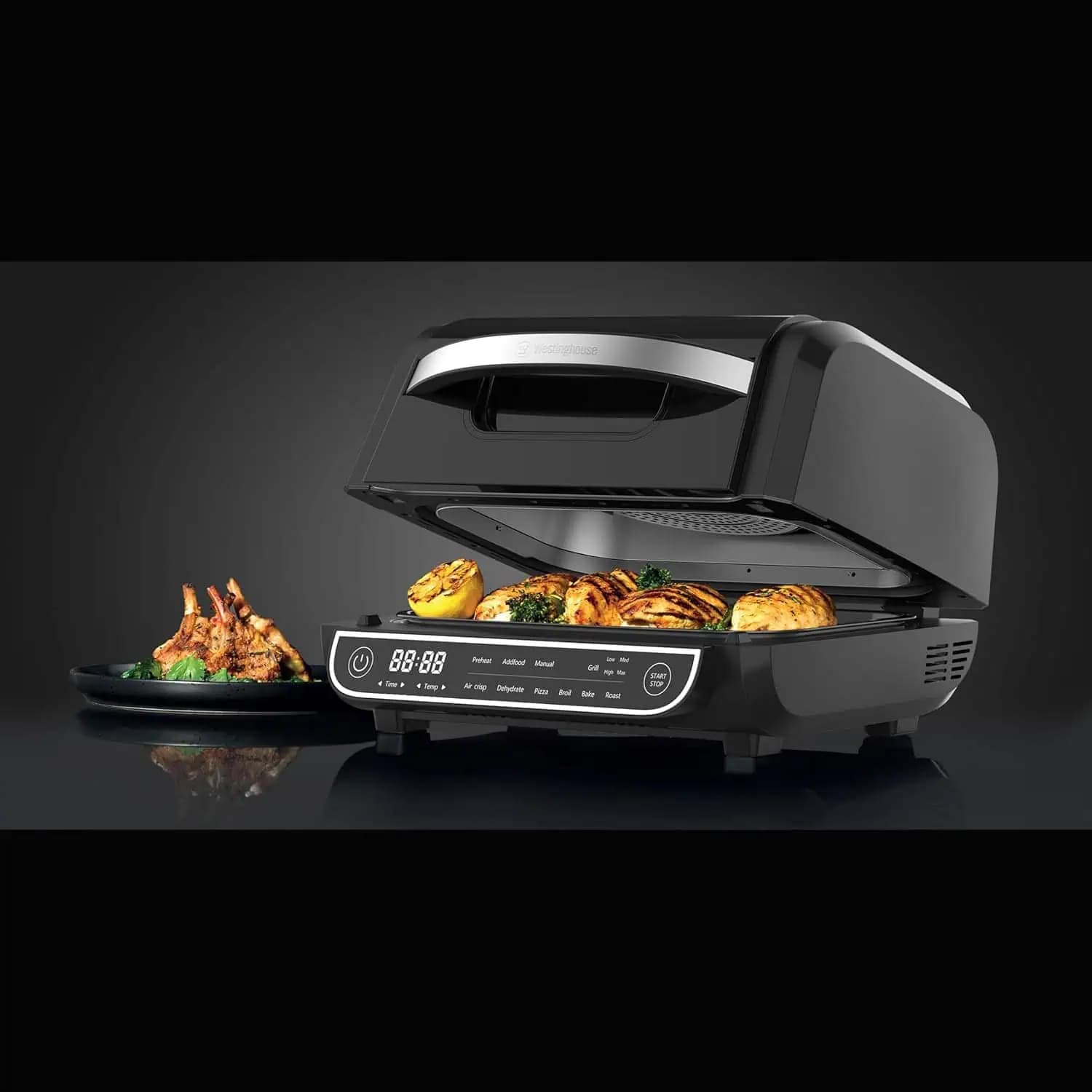 گریل و سرخ کن بدون روغن وستینگهاوس مدل Westinghouse WKMFCM203 — تصویر ۶