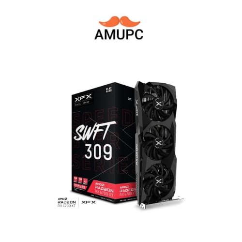 کارت گرافیک XFX Speedster SWFT RX 6700 XT 12GB