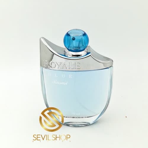 ادکلن رویال آبی (رویال بلو) مردانه 75 میل رصاصی Rasasi Royale Blue — تصویر ۳