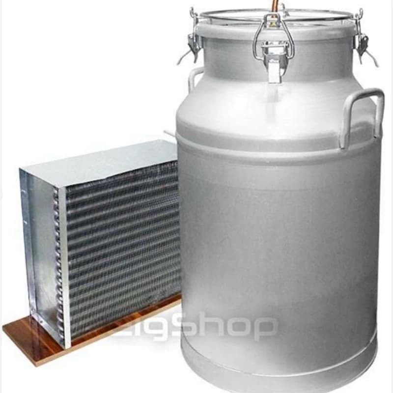 دستگاه گلاب گیر 100 لیتری + کندانسور آلومینیوم / دستگاه عرق گیر 100 لیتری خانگی ( پس کرایه) — تصویر ۲
