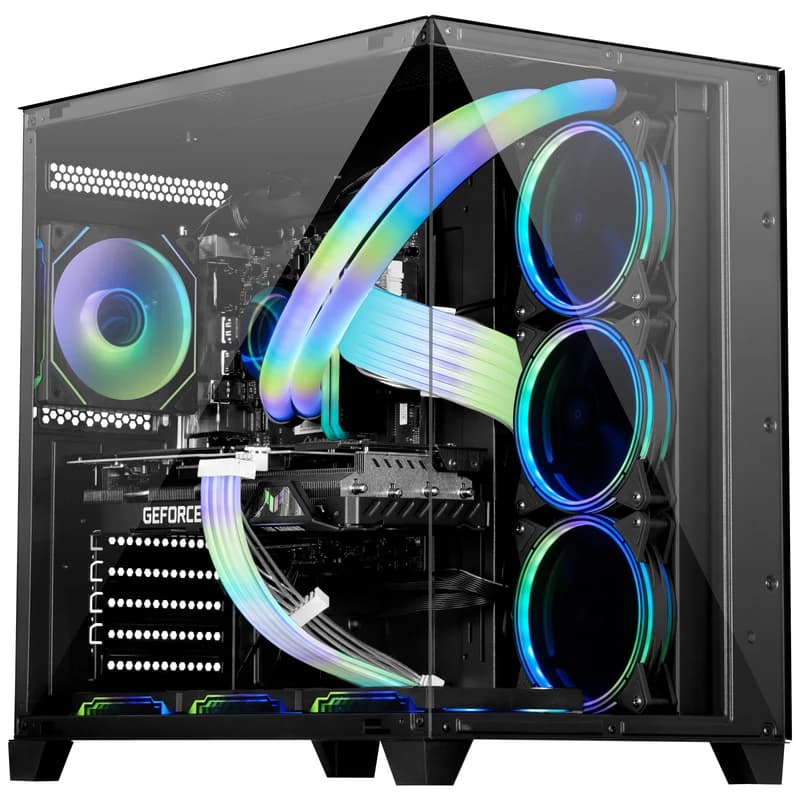 کیس کامپیوتر فاطر مدل FG-880B Mid Tower مشکی