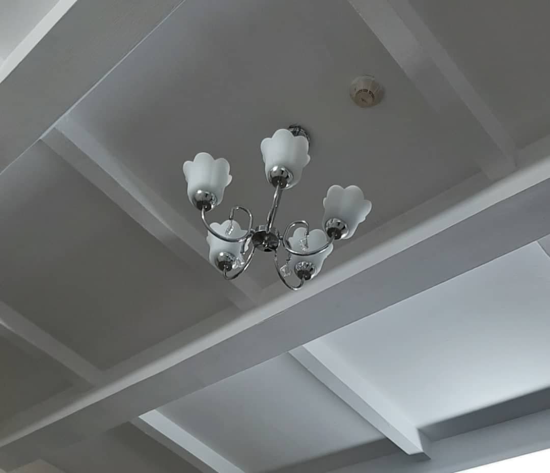لوستر چشمه نور 5 شعله کد A856/5C-O کروم (کریستال دار) — تصویر ۱۲