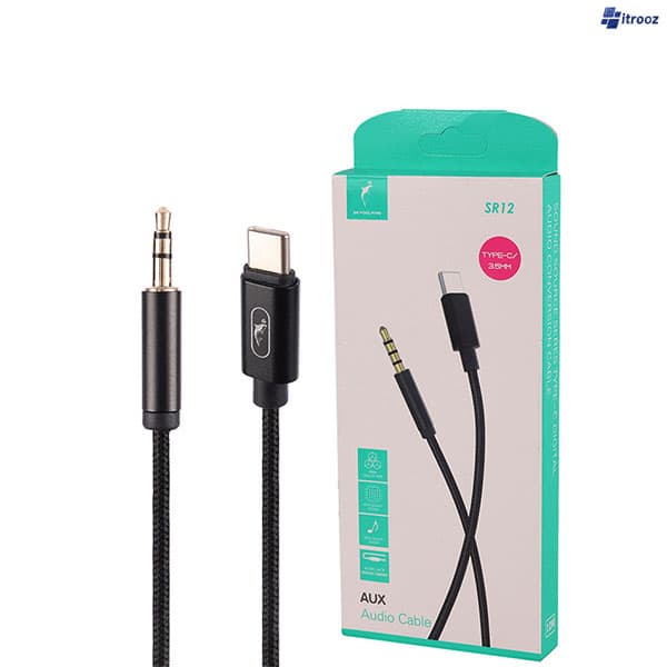 کابل تبدیل aux به تایپ سی مدل skydolphin sr12