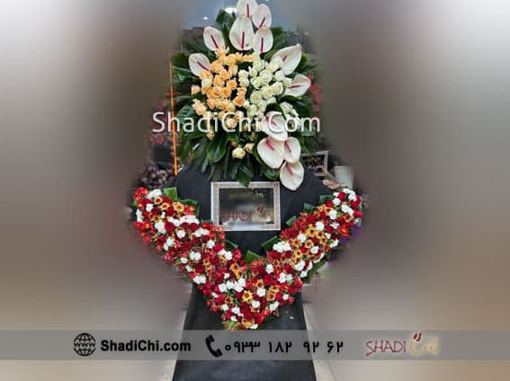 تاج گل تسلیت پدر — تصویر ۳
