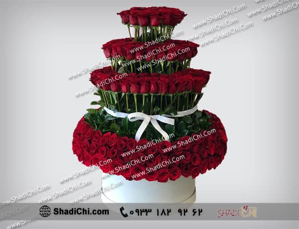 باکس گل رز چند طبقه — تصویر ۲
