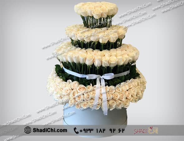 باکس گل رز چند طبقه — تصویر ۳