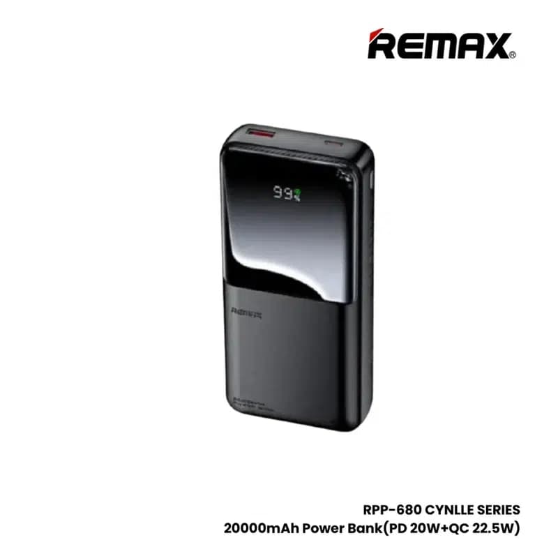 پاوربانک ریمکس مدل RPP-680 ظرفیت 20000 میلی آمپر ساعت — تصویر ۳