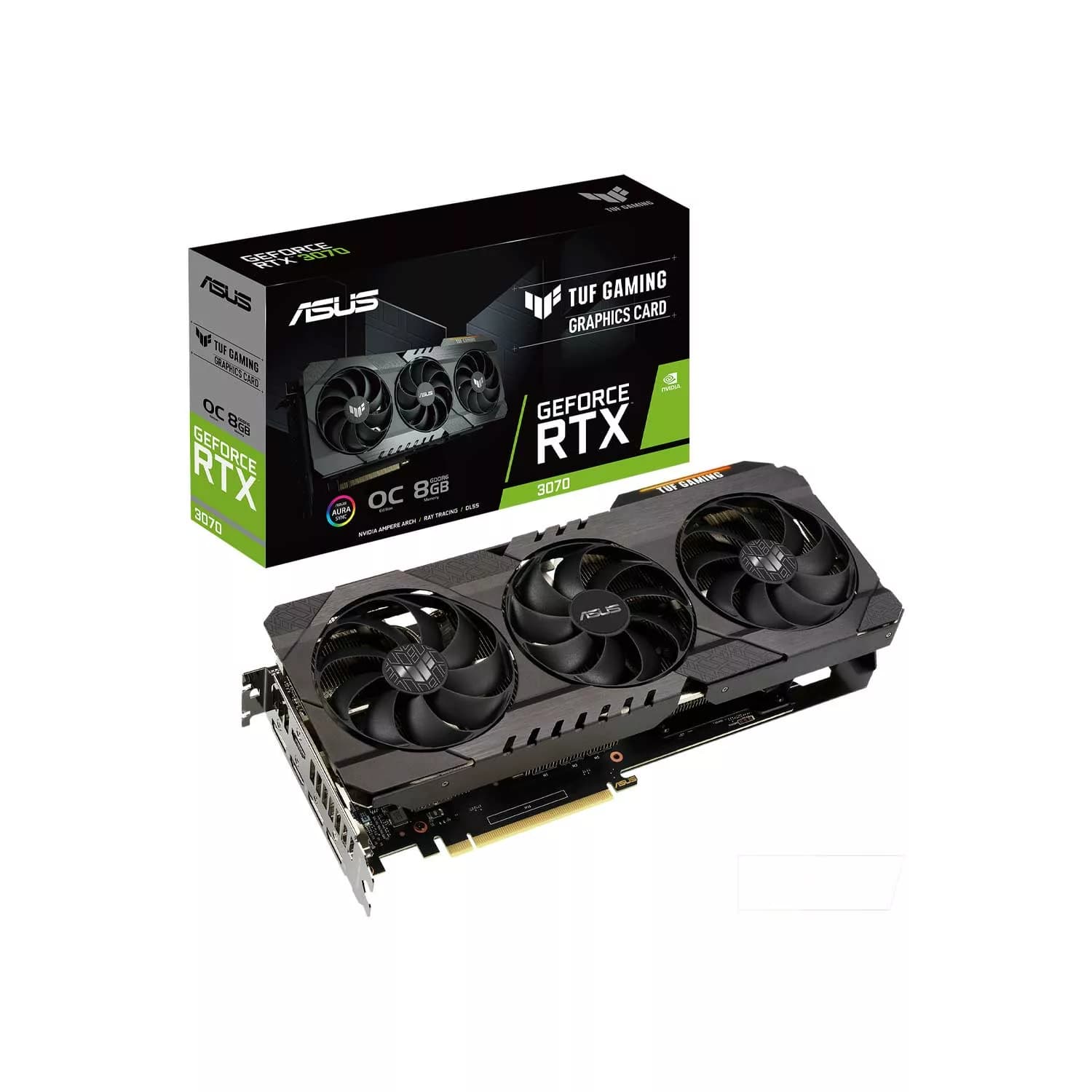 کارت گرافیک استوک ایسوس مدل Asus RTX 3070 TUF Gaming OC — تصویر ۶