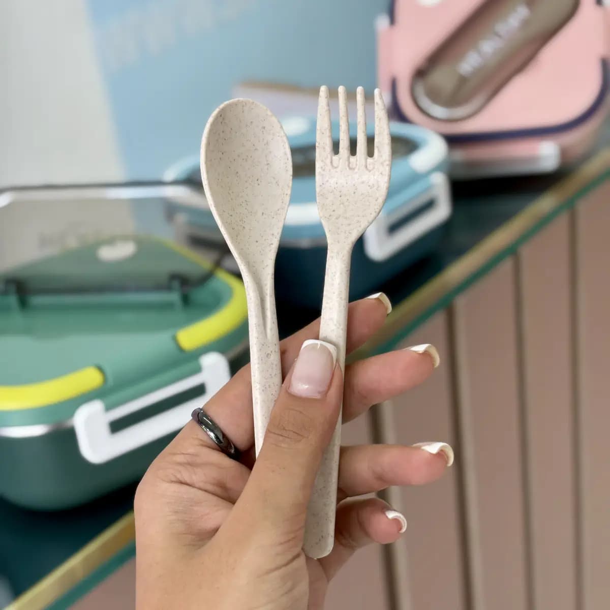 ظرف غذا داخل استیل هلسی HEALTHY — تصویر ۹