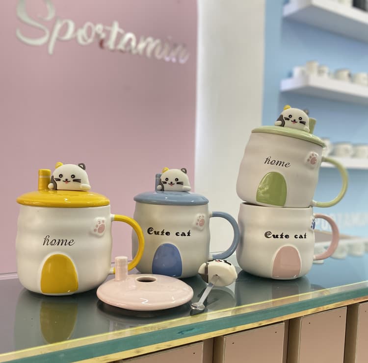 ماگ گربه ای درب دار — تصویر ۱۰