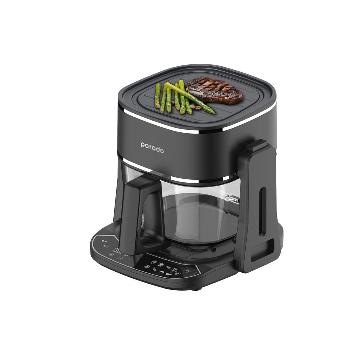 هواپز و گریل Dual Design پرودو مدل PD-LFST022-BK — تصویر ۹
