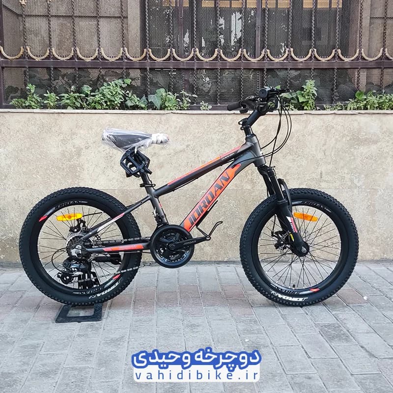 دوچرخه 20 جردن آلومینیوم مدل CHINNER | چینر مشکی قرمز