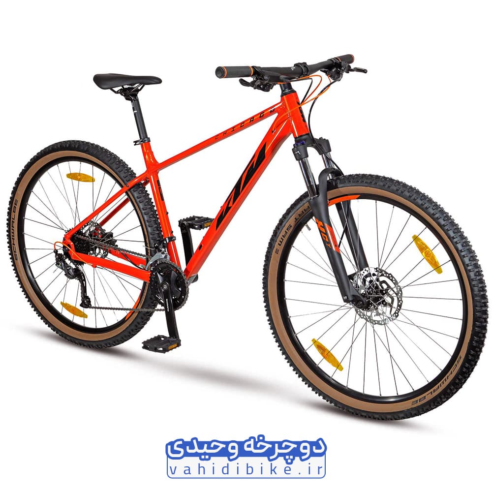 دوچرخه 29 KTM کوهستان مدل chicago | شیکاگو نارنجی — تصویر ۳