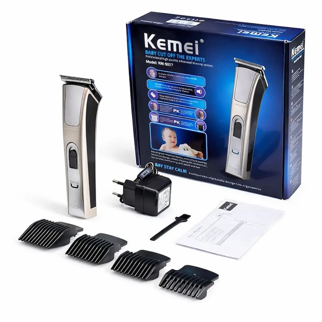 ماشین اصلاح مدل KM-5017 برند کیمی Kemei — تصویر ۲