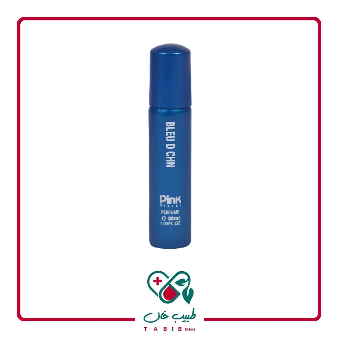 عطر قلمی مردانه پینک ویژوآل مدل Bleu De CHN حجم 30 میلی لیتر/Pink Blue D CHN Pocket Perfume For Men 30 ml — تصویر ۳
