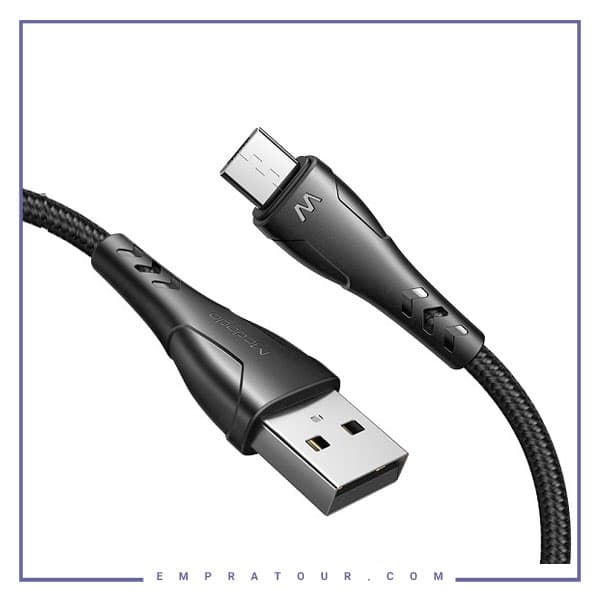 کابل شارژ فست و انتقال داده مک دودو 0.2 متر Mcdodo Data & Charging Cable USB to MicroUSB CA-7450