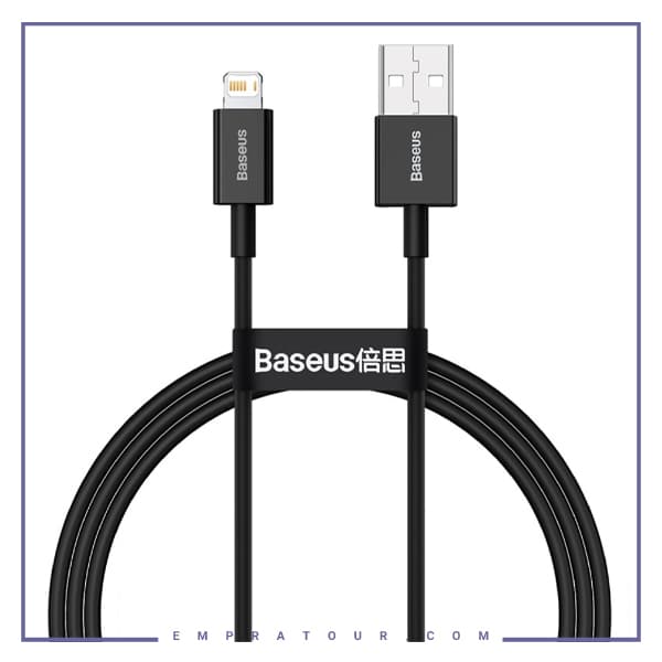 کابل لایتنینگ 1 متری بیسوس Baseus Superior Series USB to iP CALYS-A01