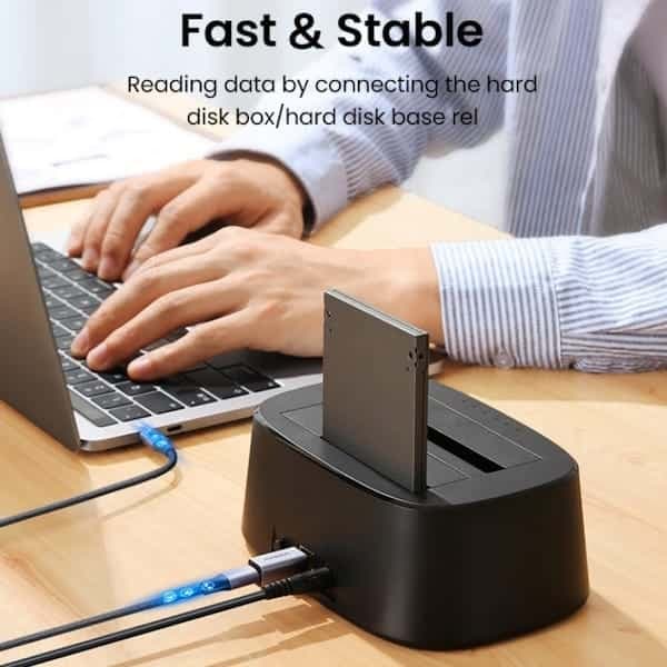 تبدیل USB-C Female به USB-B Male یوگرین مدل US382 کد 20120 — تصویر ۱۱