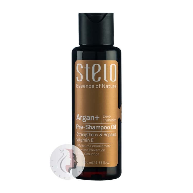 روغن مو قبل از حمام آرگان استلو Stelo حجم 100 میل